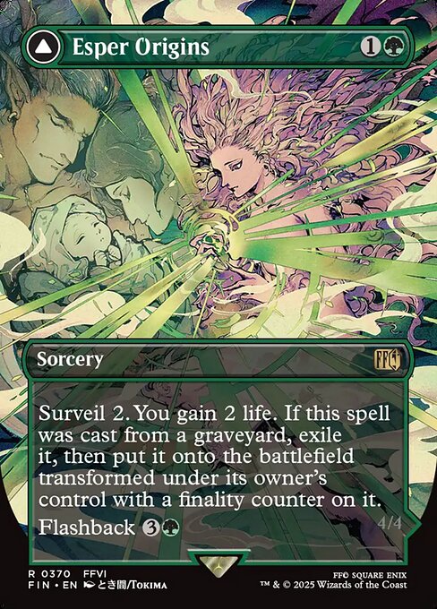 Esper Origins // Summon: Esper Maduin - Final Fantasy FIN - NM - 0370 R (Borderless)
