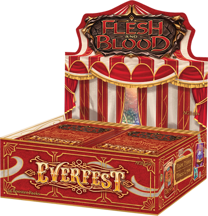 Flesh and Blood Everfest Booster Display