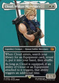 Cloud, Midgar Mercenary - Final Fantasy FIN - NM - 0520 M (Borderless Surge Foil)