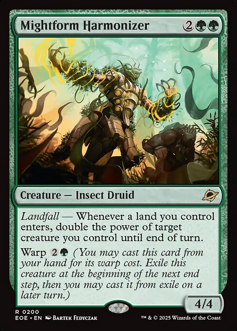 Mightform Harmonizer - Edge of Eternities EOE - NM - 0200 R (Foil)