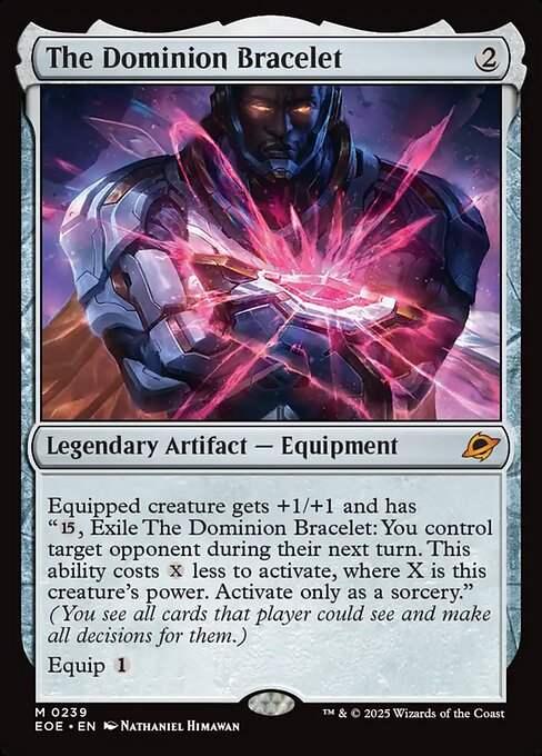 The Dominion Bracelet - Edge of Eternities EOE - NM - 0239 M (Foil)
