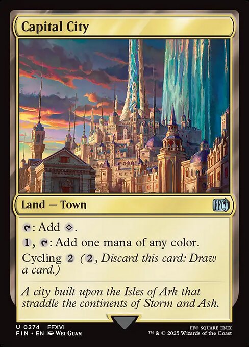 Capital City - Final Fantasy FIN - NM - 0274 U (Foil)