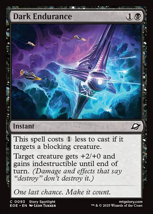 Dark Endurance - Edge of Eternities EOE - NM - 0093 C
