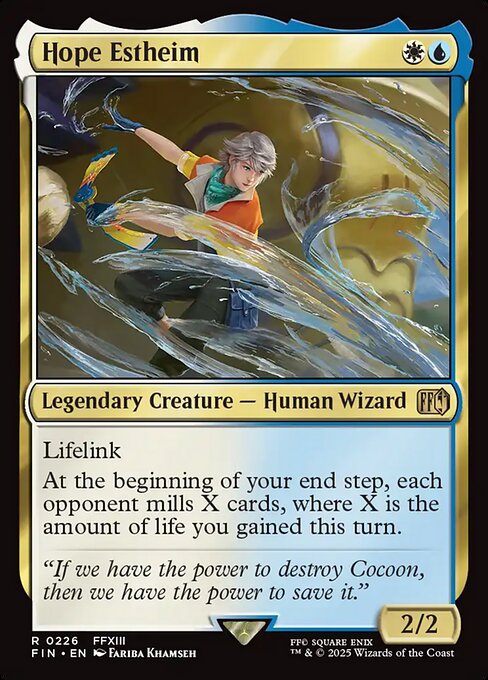 Hope Estheim - Final Fantasy FIN - NM - 0226 R (Foil)