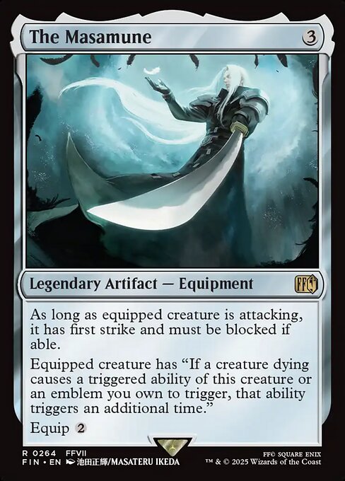 The Masamune - Final Fantasy FIN - NM - 0264 R (Foil)