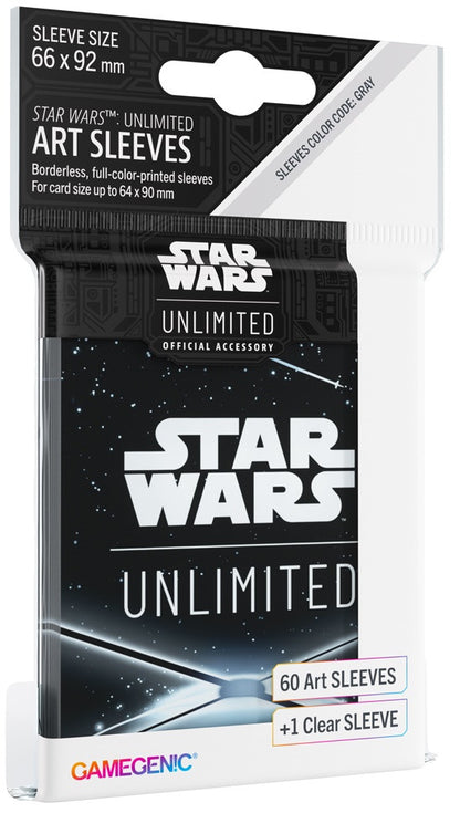 Gamegenic Star Wars Unlimited Art Sleeves - Black