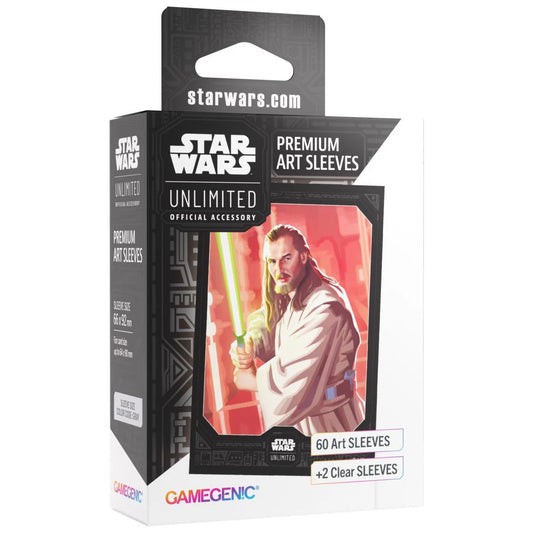 Gamegenic Star Wars Unlimited Premium Art Sleeves - Qui-Gon Jinn