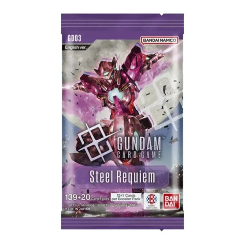 Gundam Card Game: Steel Requiem Booster Pack - [GD03]
