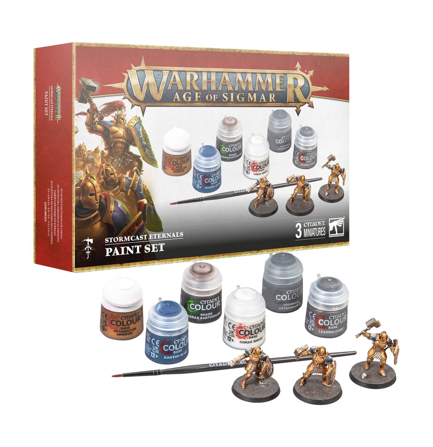 Warhammer Age of Sigmar - Stormcast Eternals + Paints Set 2024