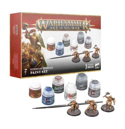 Warhammer Age of Sigmar - Stormcast Eternals + Paints Set 2024