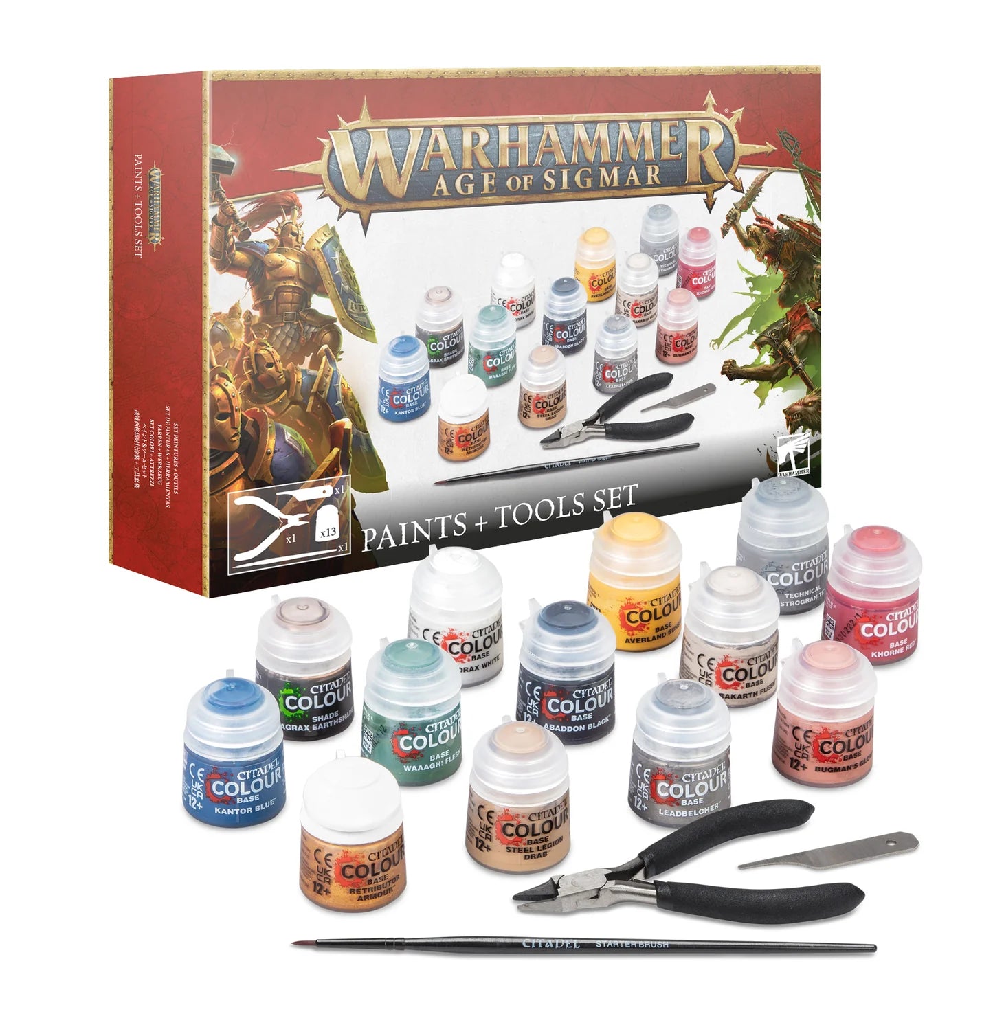 Warhammer Age of Sigmar - Paints + Tools 2024