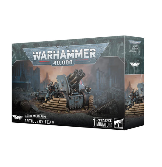 Warhammer 40,000 - Astra Militarum - Krieg Artillery Team