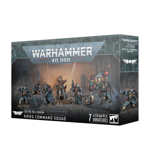 Warhammer 40,000 - Astra Militarum - Krieg Command Squad