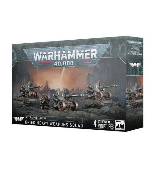 Warhammer 40,000 - Astra Militarum - Krieg Heavy Weapons Squad