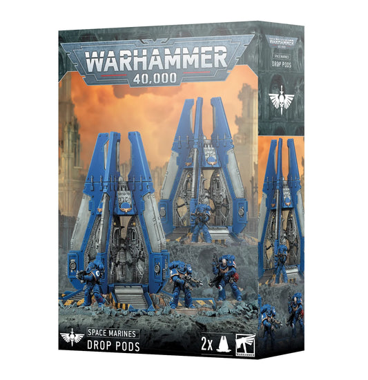 Warhammer 40,000 - Space Marine - Drop Pods