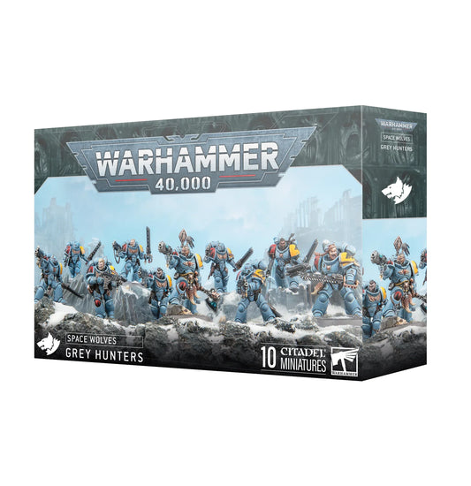 Warhammer 40,000 - Space Wolves - Grey Hunters