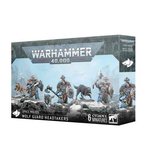 Warhammer 40,000 - Space Wolves - Wolf Guard Headtakers
