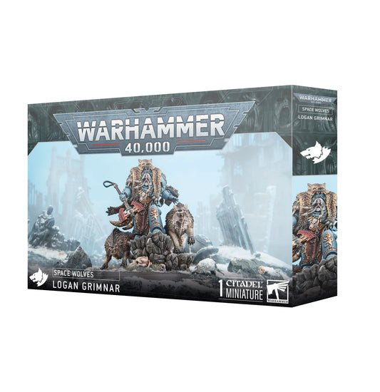 Warhammer 40,000 - Space Wolves - Logan Grimnar