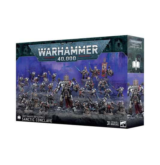 Warhammer 40,000 - Battleforce - Grey Knights: Sanctic Conclave (9/8)