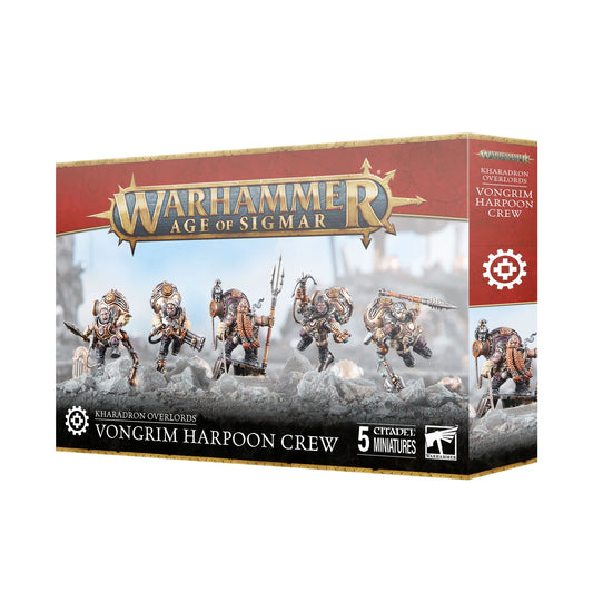 Warhammer Age of Sigmar - Kharadron Overlords - Vongrim Harpoon Crew (2/8/25)