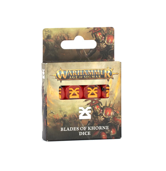 Warhammer Age of Sigmar - Dice - Blades of Khorne (2/8/25)