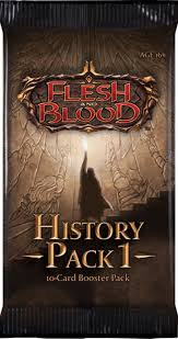Flesh and Blood History Pack 1 Booster pack