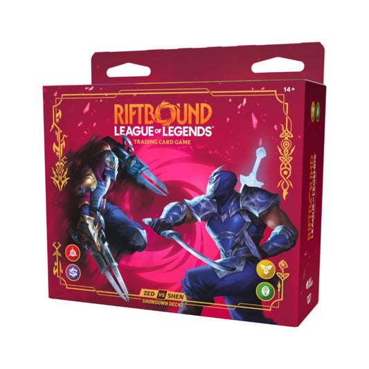 [PRE-ORDER] Riftbound: League of Legends TCG – Showdown Deck – Vendetta: Zed vs Shen