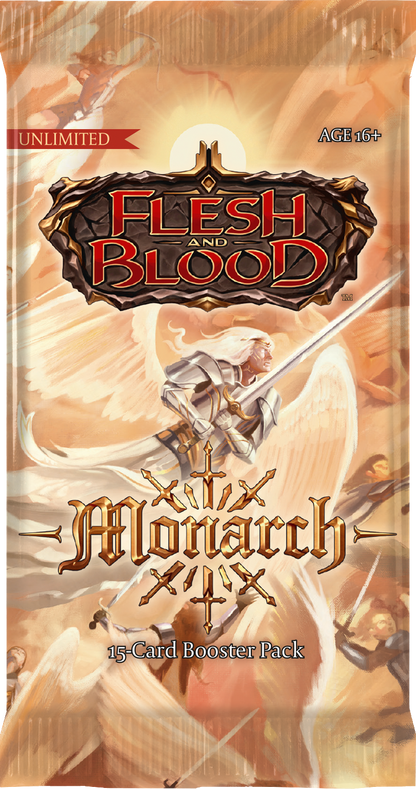Flesh and Blood Monarch Unlimited Booster Pack