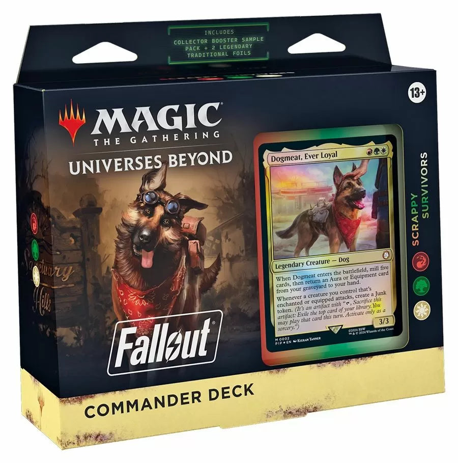 Magic the Gathering - Fallout War Never Changes Commander Decks