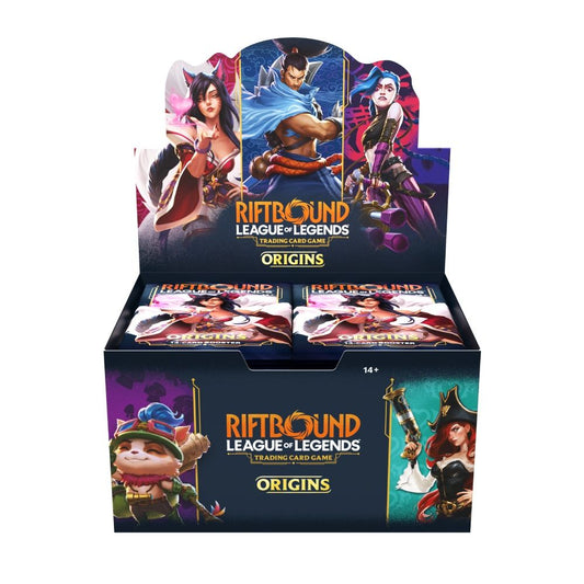 [Pre-order] Riftbound: League of Legends TCG – Booster Display – Origins