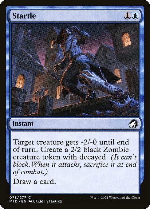 Startle - Innistrad: Midnight Hunt MID - NM - 078 C