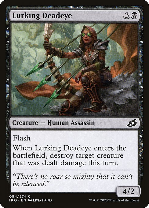 Lurking Deadeye - Ikoria: Lair of Behemoths IKO - NM - 094 C