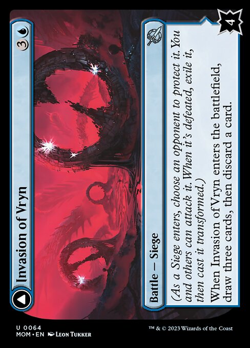 Invasion of Vryn // Overloaded Mage-Ring - March of the Machine MOM - NM - 0064 U