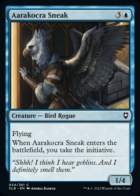 Aarakocra Sneak - Battle for Baldur's Gate CLB - NM - 054 C