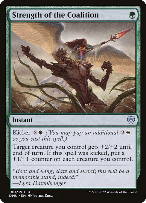 Strength of the Coalition - Dominaria United DMU - NM - 180 U