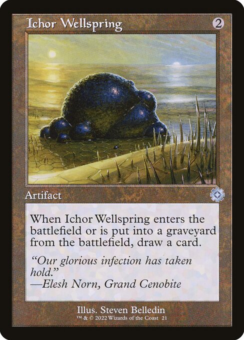 Ichor Wellspring - The Brothers' War BRR - NM - 021 (Retro Frame Foil)