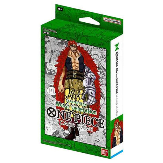 One Piece Card Game - Worst Generation - ST-02 Starter Deck