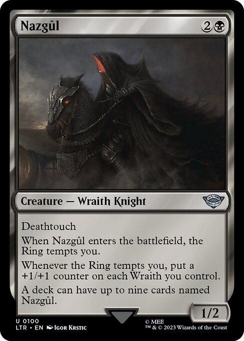 Nazgûl - The Lord of the Rings: Tales of Middle-earth LTR - NM - 0100 U