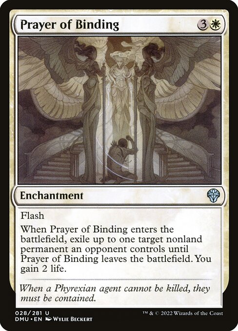 Prayer of Binding - Dominaria United DMU - NM - 028 U