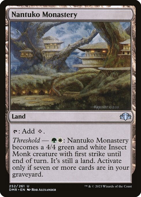 Nantuko Monastery - Dominaria Remastered DMR - NM - 252 U