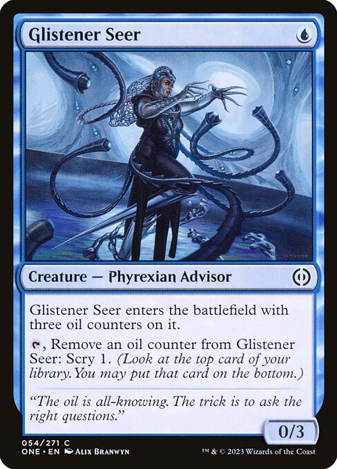 Glistener Seer - Phyrexia: All Will Be One ONE - NM - 054 C