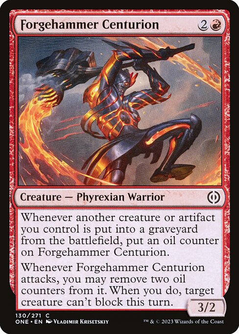 Forgehammer Centurion - Phyrexia: All Will Be One ONE - NM - 130 C