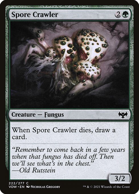 Spore Crawler - Innistrad: Crimson Vow VOW - NM - 222 C