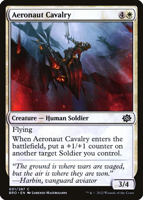 Aeronaut Cavalry - The Brothers' War BRO - NM - 001 C