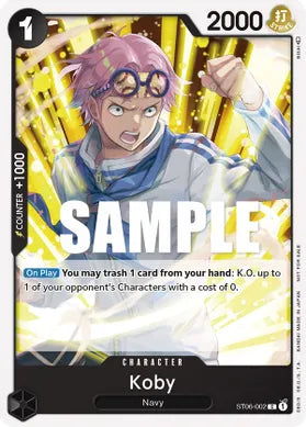 Koby - ST06-002 C - One Piece Card Game