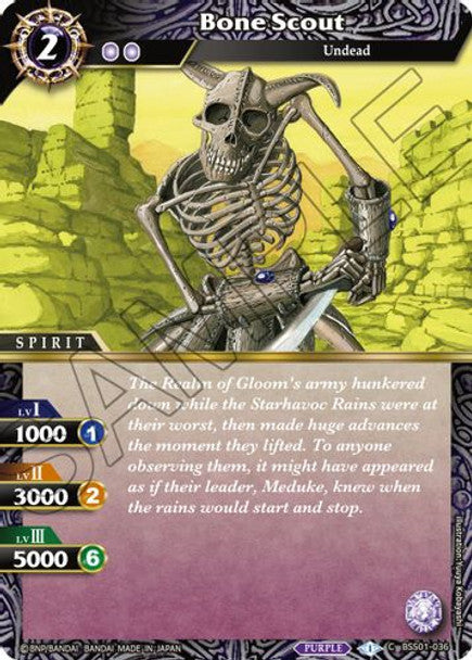 Bone Scout - C BSS01-036 - Dawn of History