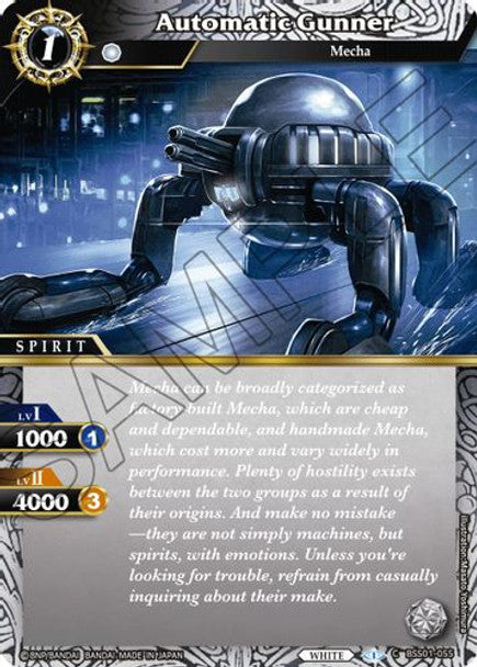 Automatic Gunner - C BSS01-055 - Dawn of History (Foil)