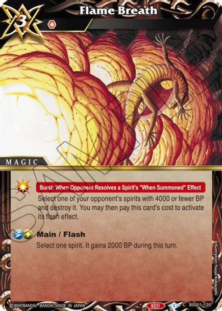 Flame Breath - C BSS01-120 - Dawn of History