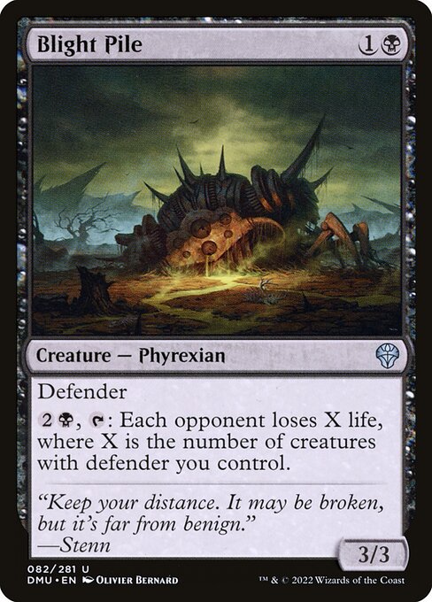 Blight Pile - Dominaria United DMU - NM - 082 U