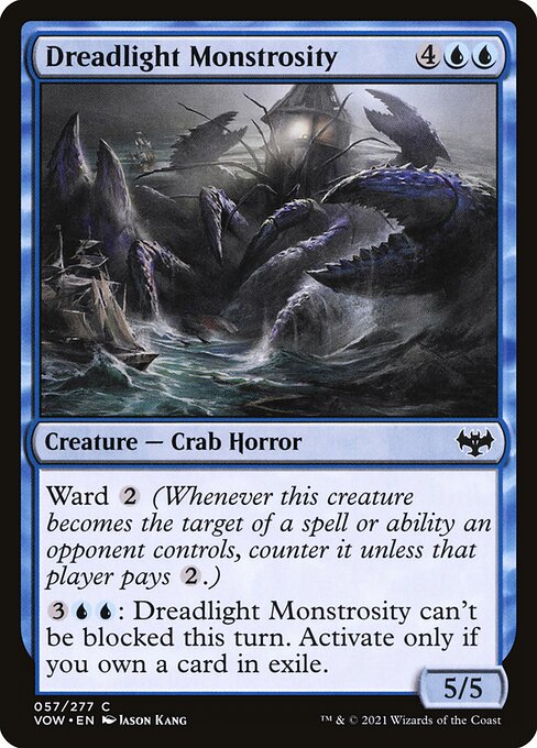 Dreadlight Monstrosity - Innistrad: Crimson Vow VOW - NM - 057 C